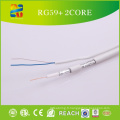 Câble coaxial Câble Siamois Cable Rg59 UL ETL CCTV Rg59